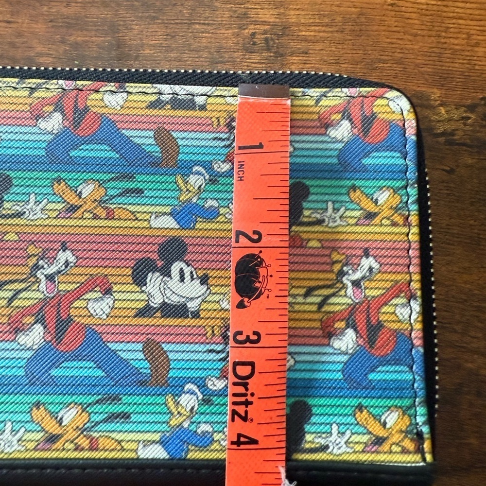 Buckle-Down Disney Mickey and Friends zip-around wallet - Picture 3 of 8